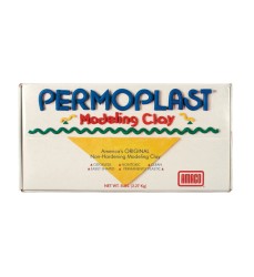 Permoplast Modeling Clay, Cream, 5 lbs.