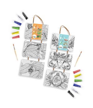 DIY Hanging Canvas Art Set 2-Pack