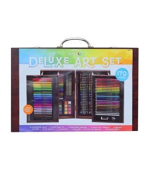 Deluxe Wood Art Set, 170 Pieces