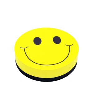 Magnetic Whiteboard Eraser, Smile Face