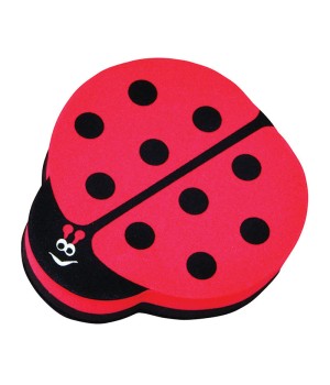 Magnetic Whiteboard Eraser, Ladybug