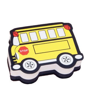 Magnetic Whiteboard Eraser, School Bus