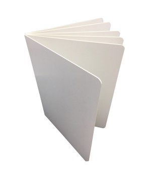 Blank Chunky Board Book, 6" x 8" Portrait, White