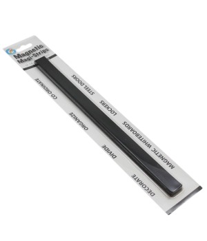 Magnetic Magi-Strips, Black, 12'