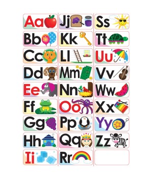 ABC Picture Words Double-Sided Magnets, 27 Pieces