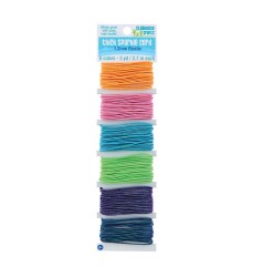 Thick Sparkle Elastic Cord, 6 Colors, 18 Yards