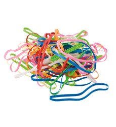 PlastiBands 2-1/8", Assorted Colors, Pack of 200