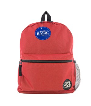 16" Red Basic Collection Backpack