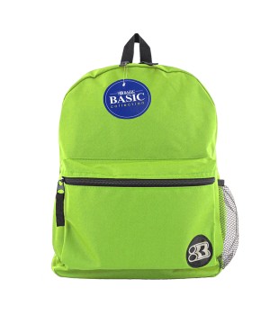 16" Lime Green Basic Collection Backpack