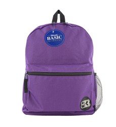 Basic Backpack 16" Purple