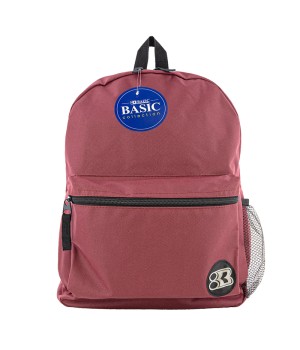 Basic Backpack 16" Burgundy