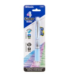 2-In-1 Mechanical Pencil & 4-Fashion Color Pen with Grip