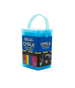 Color Chalk, 20/Bucket