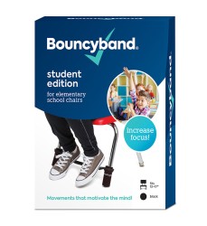 Bouncyband for Elementary School Chairs, Black