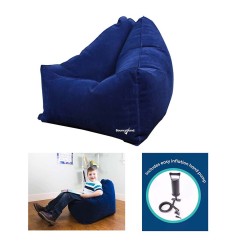 Comfy Cozy Peapod Inflatable Chair for Kids