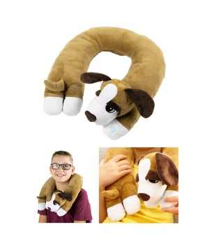 Sensory Vibrating Neck Pillow - Puppy