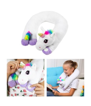 Sensory Vibrating Neck Pillow - Unicorn