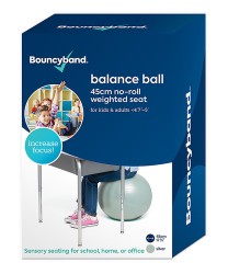 Balance Ball, 45cm, Silver
