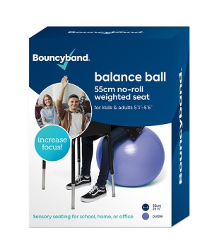 Balance Ball, 55cm, Purple