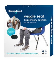 Big Wiggle Seat Sensory Cushion, Dark Gray