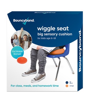 Big Wiggle Seat Sensory Cushion, Orange