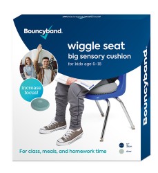 Big Wiggle Seat Sensory Cushion, Silver