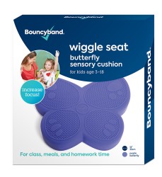 Wiggle Seat Sensory Cushion, Purple Butterfly