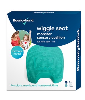 Wiggle Seat Sensory Cushion, Mint Monster