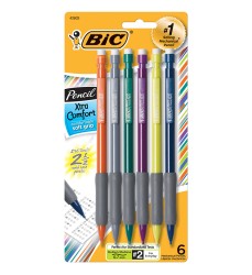 Matic Grip® Mechanical Pencils, 0.7mm, Pack of 6