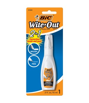 Wite Out® 2 in 1 Correction Fluid