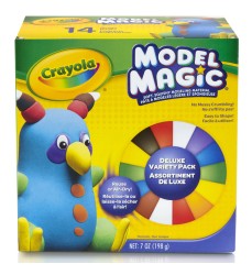 Model Magic Variety Pack, 9 Colors, 0.5-oz., 14 Count