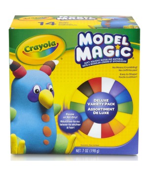 Model Magic Variety Pack, 9 Colors, 0.5-oz., 14 Count