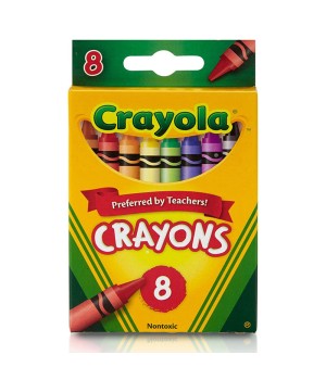 Crayons, Regular Size, 8 Colors