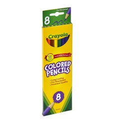 Colored Pencils, 8 Colors