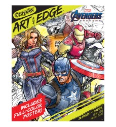 Art with Edge, Marvel Avengers Infinity Wars, 28 Coloring Pages + 1 Poster