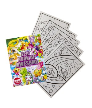 Epic Book of Awesome 288-Page Coloring Book