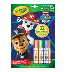 Coloring & Activity Pad with Markers, Paw Patrol