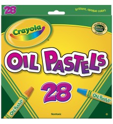 Oil Pastels, 28 Colors
