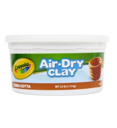 Air-Dry Clay, 2 1/2 lbs., Terra Cotta