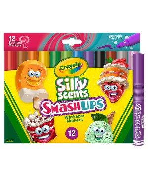 Wedge Tip Silly Scents Smash Ups, 12 Count