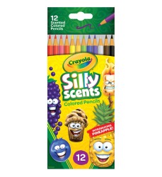 Silly Scents Colored Pencils, Sweet Scents, Pack of 12