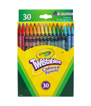 Twistables® Colored Pencils, 30 Count