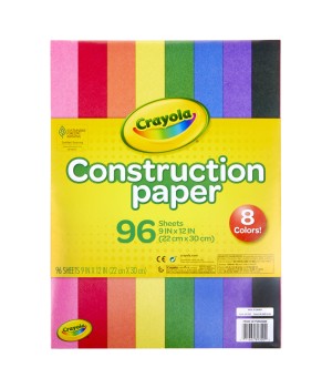 Construction Paper, 96 Sheets