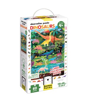 Observation Puzzle Dinosaurs, Age 4+