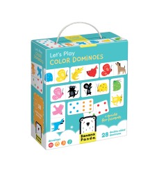 Let's Play Color Dominoes, Age 2+