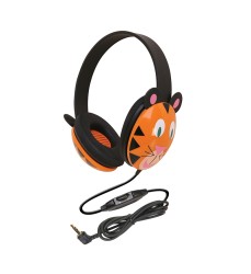 Listening First Animal-themed Stereo Headphones, Tiger