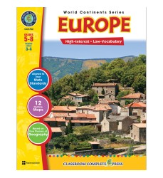 Europe Resource Book, Grade 5-8
