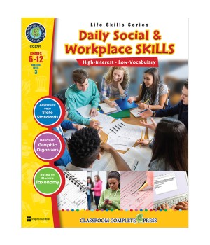 Daily Social & Workplace Skills Book, Grade 6-12