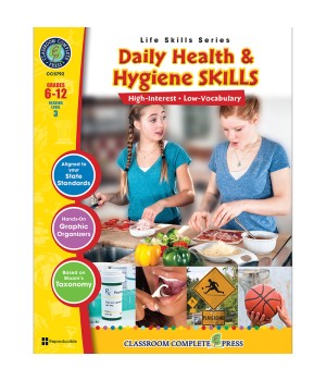 Daily Health & Hygiene Skills Book, Grade 6-12