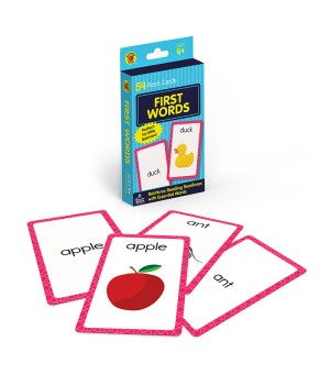 First Words Flash Cards, 54 Cards